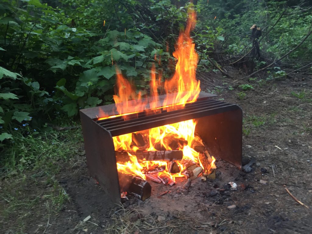 Lagerfeuer - Erlebnsiwanderun mit Pferden Konstanz